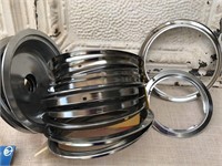 Lot of Stove Top Replacement Rings Around Elements