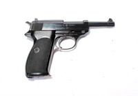 Walther Model P38 9mm semi-auto, 5" barrel with