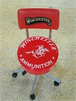 Winchester mini desk chair on rollers. Adjustable