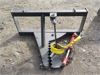 Skid Steer Tree / Post Puller Attachment