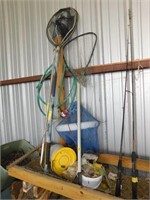 Assorted Fishing Nets/Gaf/Other