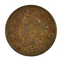 Original 1824 Large Cent.