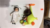 Vintage Sally Fields flying Nun doll and another