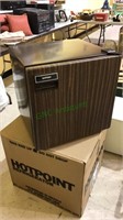 Hot point mini refrigerator with the original