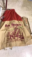 Vintage Roy Rogers toy tent/Playhouse made by