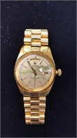 Rolex oyster perpetual day date wristwatch,