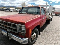 1977 GMC SIERRA DUALLY RED