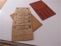 WWII War Ration Book and Tokens