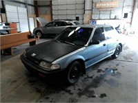 1988 Honda Civic DX- BLUE 199,782 BRANDED