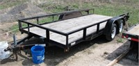 2006 16' Utility trailer (landscape trailer), VIN