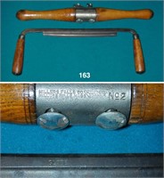 Millers Falls No. 2 auger handle & GLOBE drawknife