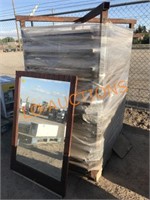 Assorted Mirrors in Crate
