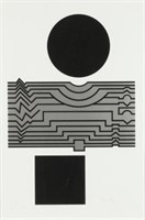 Victor Vasarely (Hungarian-French, 1906-1977)