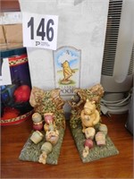 Pooh Bookends