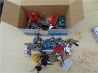 Box Lot Of Miscellaneous Keys