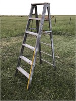 Tall Wooden Ladder