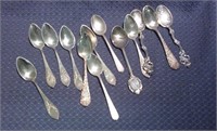 Grouping Of  Assorted Spoons