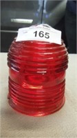 Commercial glass red warning cover