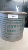 Green River Minnow bucket
