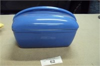 Blue Refrigerator Dish, Westing House by Hall