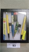 Mechanical pencils, shell handle with a mini pocke