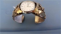 Sterling Silver / Gold Handcrafted  Seco Watch Eag
