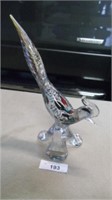 Murano style glass rooster