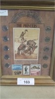 The Pioneers, buffalo nickles and stamp collection