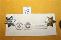 TWO BADGES