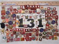131 Assorted Russian Pins
