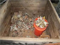 Crate of Water and Air Connectors and Valves-