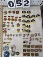 74 Russian Pins Purchased in 1990