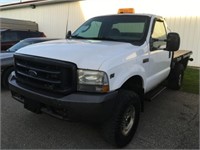 2003 Ford F-350 Flat Bed Truck