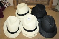 CHOICE OF STACKS OF HATS