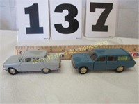 2 Russian Toy Cars