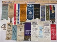 17 Ribbons from 1886, 1896, 1980, 1893, 1900,