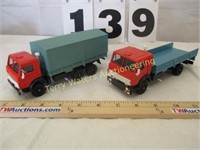 2 Russian Toy Trucks
