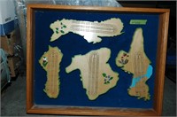 MAP MADE FROM CRIB BOARDS