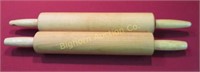 Rolling Pins, 2pc Lot