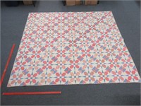 nice old quilt - 79x88 (good pattern)