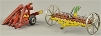 PAIR OF ARCADE FARM IMPLEMENTS