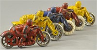FIVE HUBLEY SPEED RACER MOTORCYCLES