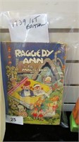 1939 1st Edition Raggedy Ann Book