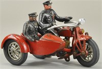 HUBLEY POLICE CYCLE WITH SIDECAR