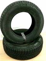 2 Michelin X-Ice 215/70R15 Tires