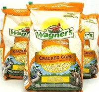 (3) Wagner's Cracked Corn Wildlife Food Bags
