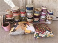 Very Large Lot of Crafting Ribbon/Loom