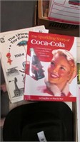 Coca Cola Coffee Table Book & 1960's Toybook