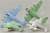 GROUPING OF FOUR HUBLEY BOEING AIRPLANES
