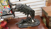 Frederic Remington Wicked Pony Bronze Statue